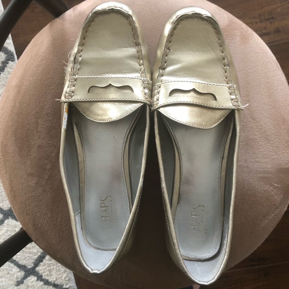 Gold Chaps loafers